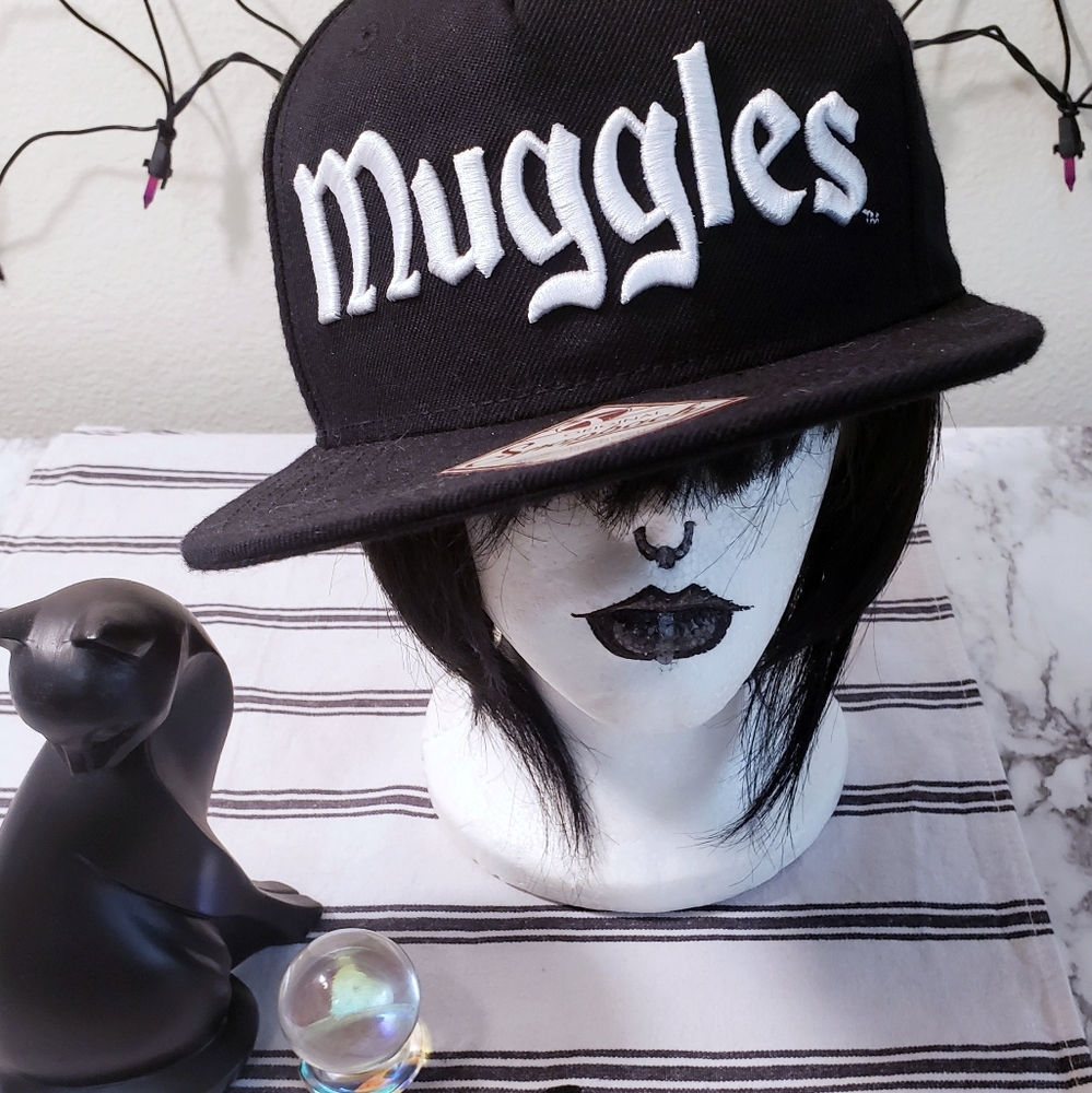 Harry Potter Muggles Embroidered Snapback Hat
